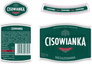 Woda Cisowianka Cisowianka Naturalna woda mineralna niegazowana niskosodowa 700 ml 1