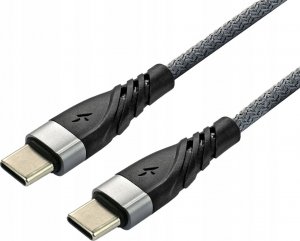 Kabel USB EverActive USB-C - USB-C 2 m Czarny (CBB-2PDG) 3
