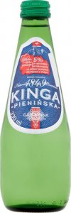 Woda KINGA PIENIŃSKA Kinga Pienińska Naturalna woda mineralna gazowana niskosodowa 330 ml 1