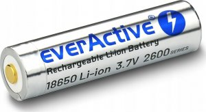 EverActive Akumulator everActive 18650 3,7V Li-ion 2600mAh micro USB z zabezpieczeniem BOX 2