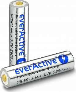 EverActive Akumulator everActive 18650 3,7V Li-ion 2600mAh micro USB z zabezpieczeniem BOX 3