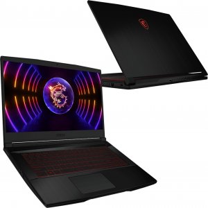 Laptop MSI Laptop MSI GF63 THIN GAMING - i5-11400H | 8GB | SSD 256GB | 15.6"FHD | GeForce GTX1650 Max-Q 4096MB pamięci własnej Windows 11 | BLACK | Podświetlana klawiatura 2