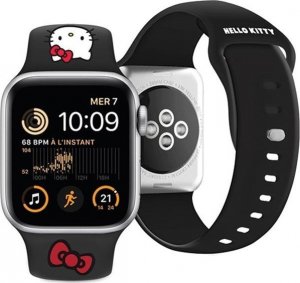 Hello Kitty Silicone Kitty Head - Pasek do Apple Watch 38/40/41 mm (czarny) 4