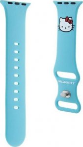 Hello Kitty Silicone Kitty Head - Pasek do Apple Watch 38/40/41 mm (niebieski) 3