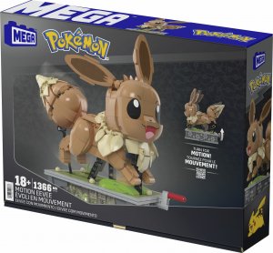 Mattel MEGA Pokemon „Ruchomy” Eevee do ustawiania  (HTH71) 8