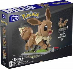 Mattel MEGA Pokemon „Ruchomy” Eevee do ustawiania  (HTH71) 10