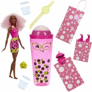 Lalka Barbie Mattel Pop Reveal Lalka Jagoda Seria Bubble Tea (HTJ20) 2