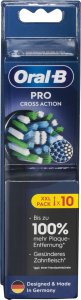 Końcówka Braun Braun Oral-B Pro Cross Action brush heads pack of 10 (black) 1