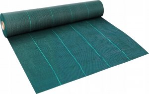 Linarem SiatkiSieci AGROTKANINA 110G 1,6x100m PREMIUM UV 3% AGROWŁÓKNINA ZIELONA MATA + KOŁKI 3
