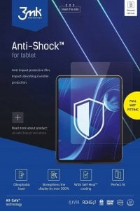 3MK 3mk All-Safe - AIO fólie Anti-Shock Tablet Full Wet Fitting, 5 ks 1