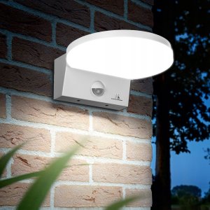 Maclean Lampa LED z czujnikiem MCE344 W, czujnik ruchu PIR, kolor biały, 15W, IP65, 1560lm, barwa neutralna biała (4000K) 9