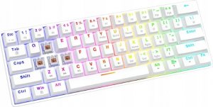 Klawiatura Savio Whiteout X2 Outemu Brown (SAVGK-WHITEOUT X2 BROWN) 5