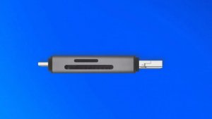 Czytnik Savio Czytnik kart SD 3w1, USB-C+ USB-A 2.0+ Micro USB, AK-72 9