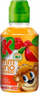 Kubuś Kubuś Immuno Odporność Sok mango pomarańcza acerola 200 ml 1
