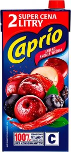 Caprio Caprio Napój jabłko aronia wiśnia 2 l 1