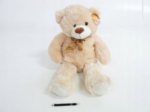 Madej Maskotka Miś pluszowy z kokardką 70 cm brązowy 2