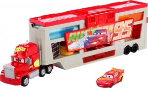 Mattel Pojazdy Auta Mobilny lakiernik Samochód z otwieraną naczepą (HPD82) 6
