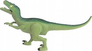 Figurka Smily Play Dinozaur światło, dźwięk, Raptor zielony 1