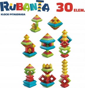 Askato Klocki Pitagorasa Rubanta 30 elementów 3