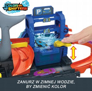 Hot Wheels Zestaw City Ultra Myjnia Rekina 4