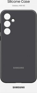 Samsung SAMSUNG Etui Silicone Case A55 Black EF-PA556TBEGWW 6