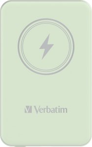 Powerbank Verbatim Powerbank Verbatim Charge 'n' Go Magnetic Wireless 5000mAh USB-C PD 3.0 Green 3