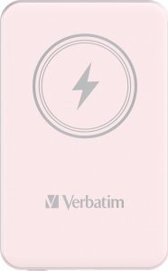 Powerbank Verbatim Powerbank Verbatim Charge 'n' Go Magnetic Wireless 5000mAh USB-C PD 3.0 Pink 3