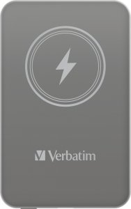 Powerbank Verbatim Powerbank Verbatim Charge 'n' Go Magnetic Wireless 5000mAh USB-C PD 3.0 Grey 3