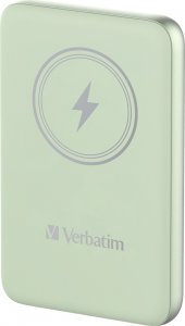 Powerbank Verbatim Powerbank Verbatim Charge 'n' Go Magnetic Wireless 10000mAh USB-C PD 3.0 Green 1