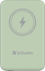 Powerbank Verbatim Powerbank Verbatim Charge 'n' Go Magnetic Wireless 10000mAh USB-C PD 3.0 Green 3