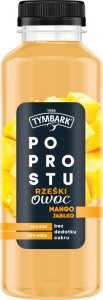 Tymbark Tymbark Po prostu Rześki owoc Napój mango jabłko 400 ml 1