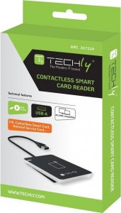 Czytnik Techly Czytnik Kart Zbliżeniowych Techly NFC RFID 13.56 MHz na USB 2.0 6