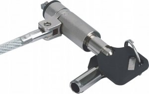 Techly Linka zabezpieczająca do laptopa Techly Wedge-Lock na Klucz 1,8m 3