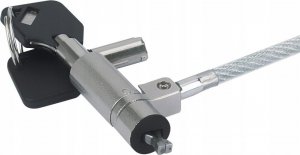 Techly Linka zabezpieczająca do laptopa Techly Wedge-Lock na Klucz 1,8m 4