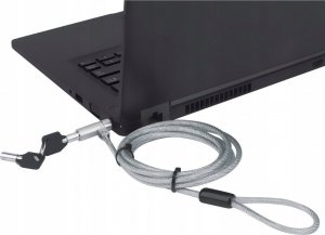 Techly Linka zabezpieczająca do laptopa Techly Wedge-Lock na Klucz 1,8m 5