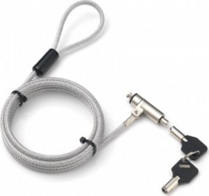 Techly Linka zabezpieczająca do laptopa Techly Wedge-Lock na Klucz 1,8m 9