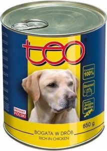 Teo Karma mokra dla psa TEO bogata w drób 850 g 1