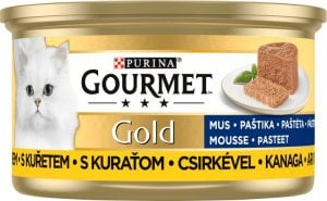 Gourmet Gourmet Gold Karma dla kotów mus z kurczakiem 85 g 1