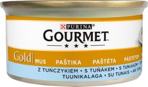 Gourmet Gourmet Gold Karma dla kotów mus z tuńczykiem 85 g 1