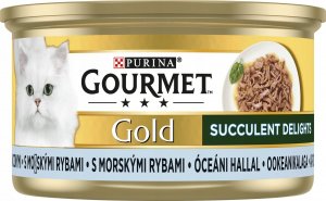 Gourmet Gourmet Gold Karma dla kotów Succulent Delights z rybami oceanicznymi 85 g 1