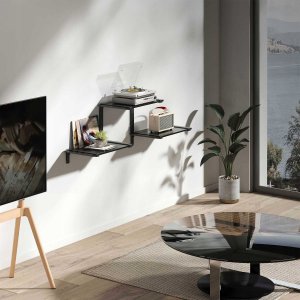 Maclean Półki modułowe trójpoziomowe , 30kg max, MC-974 2