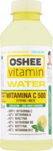 Oshee Oshee Vitamin Water Napój niegazowany cytryna-mięta 555 ml 1