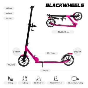 Hulajnoga Blackwheels Zoom Pink 8