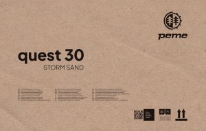 Lodówka turystyczna Peme Quest 30 Storm Sand 9
