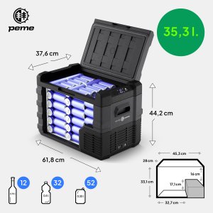 Lodówka turystyczna Peme Quest 40 Dark Sky 2