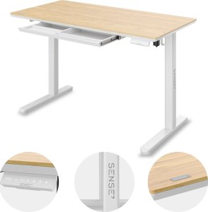 Biurko SENSE7 Newai Bambus 120 cmx60 cm 6