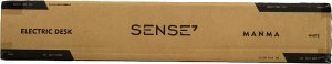 Biurko SENSE7 Blat MDF MANMA Jasnobrązowe 160 cm x 80 cm 9