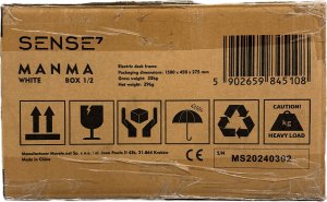 Biurko SENSE7 Blat Bambusowy MANMA Bambus 160 cm x 80 cm 17