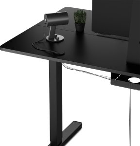 Biurko SENSE7 Nojo Czarne 140 cmx70 cm Black 10