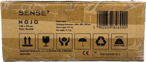 Biurko SENSE7 Nojo Czarne 140 cmx70 cm Black 21